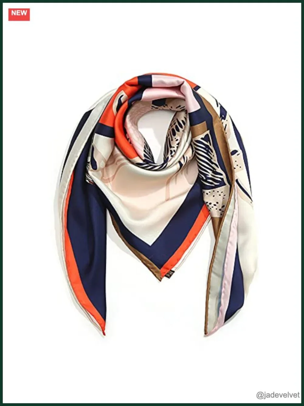 100% Mulberry Silk Scarf 35